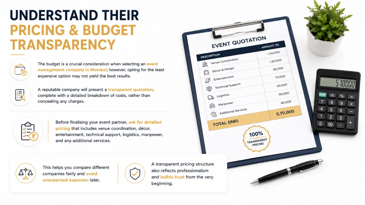 Pricing and Budget Transparency Pricing and Budget Transparency
